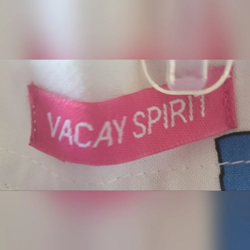 Vacay Spirit Flamingo Hawaiian Style Beach Shirt Men's Size XL New without Tags - Picture 5 of 5